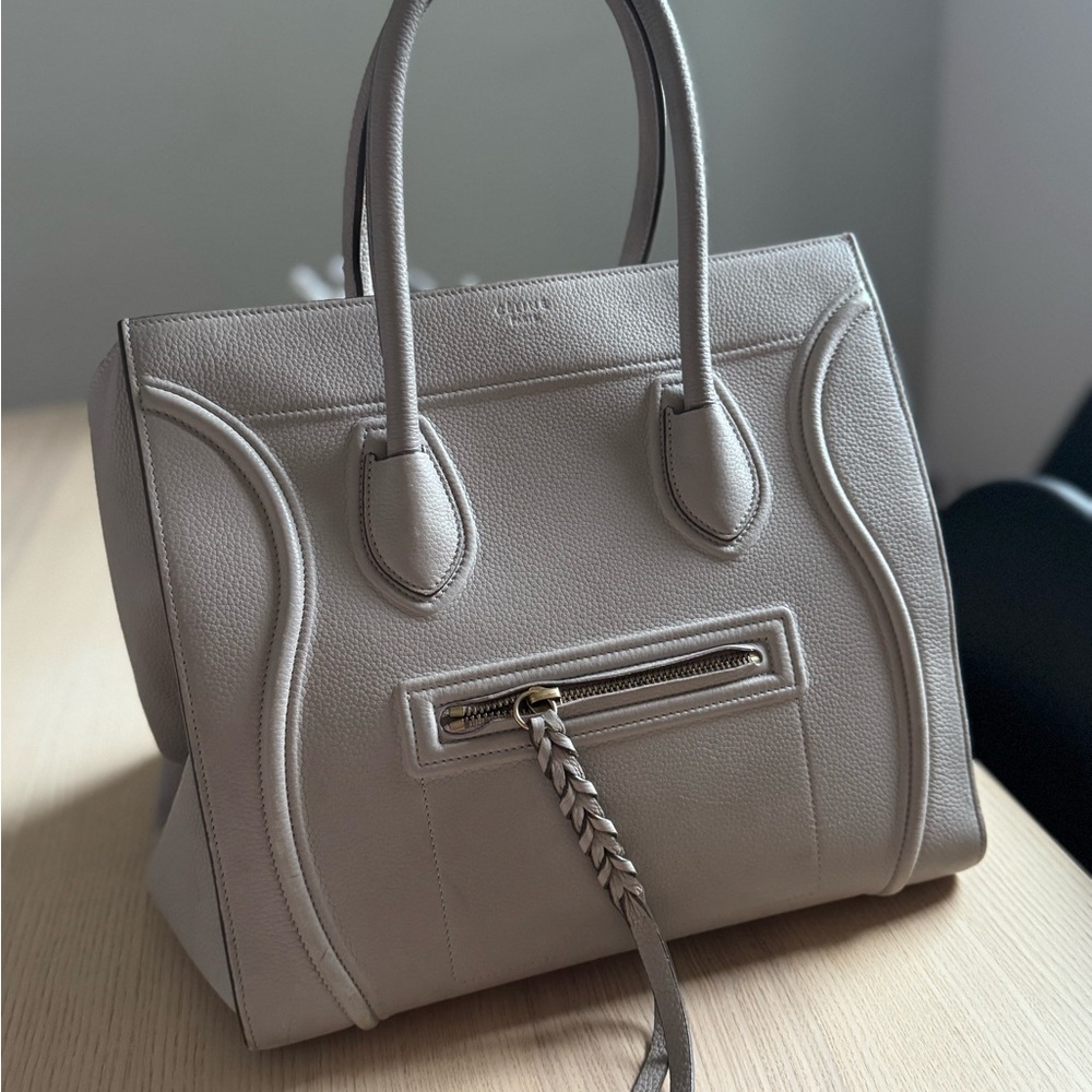 Celine Leather Luggage Phantom